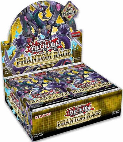 Yu-Gi-Oh Phantom Rage 1st Edition Booster Box